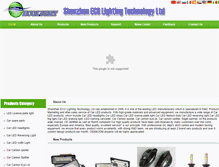 Tablet Screenshot of ecolight-led.com